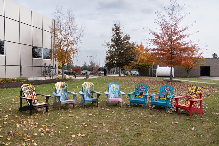 Sitting with Stories - Indigenous Muskoka Chairs