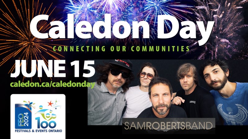 Caledon Day featuring Sam Roberts Band header