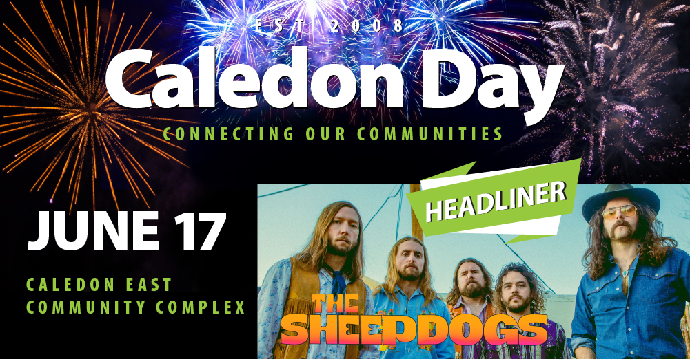 Caledon Day featuring The Sheepdogs header