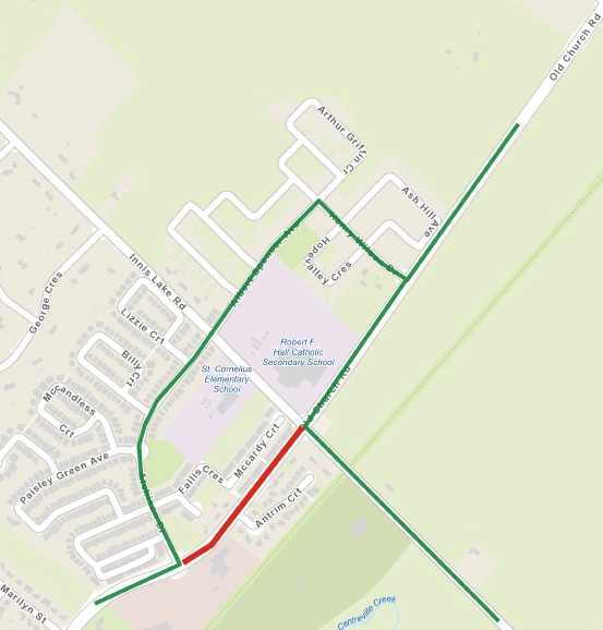 Caledon East Road Closure - Remembrance Day Service