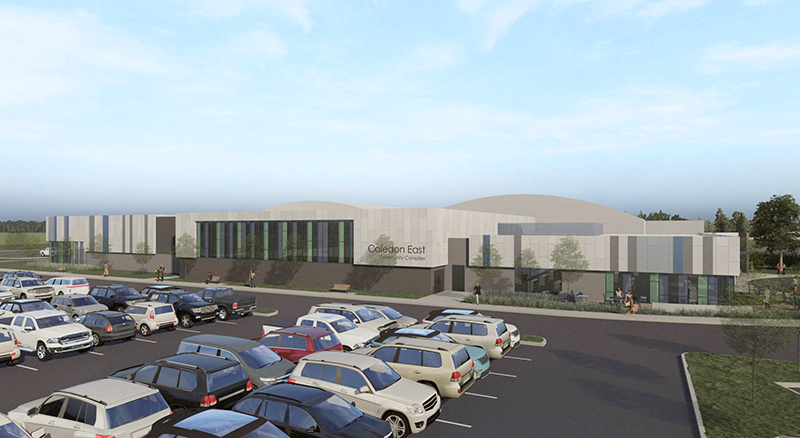 Caledon East Community Complex artist rendering