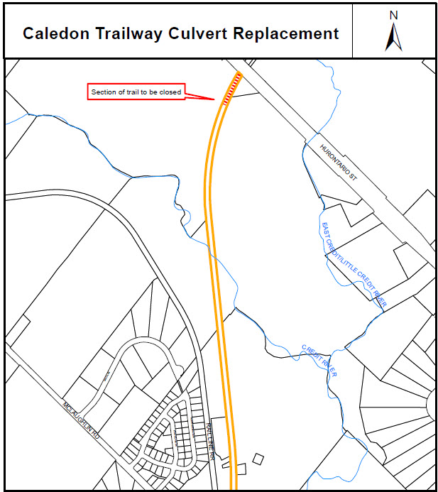 Map of culvert replacement