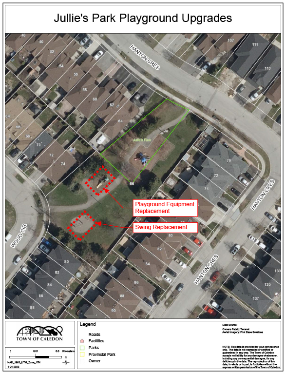 Jullie's Park Playground map