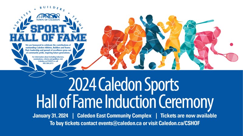 Caledon Sports Hall of Fame Ceremony 2024