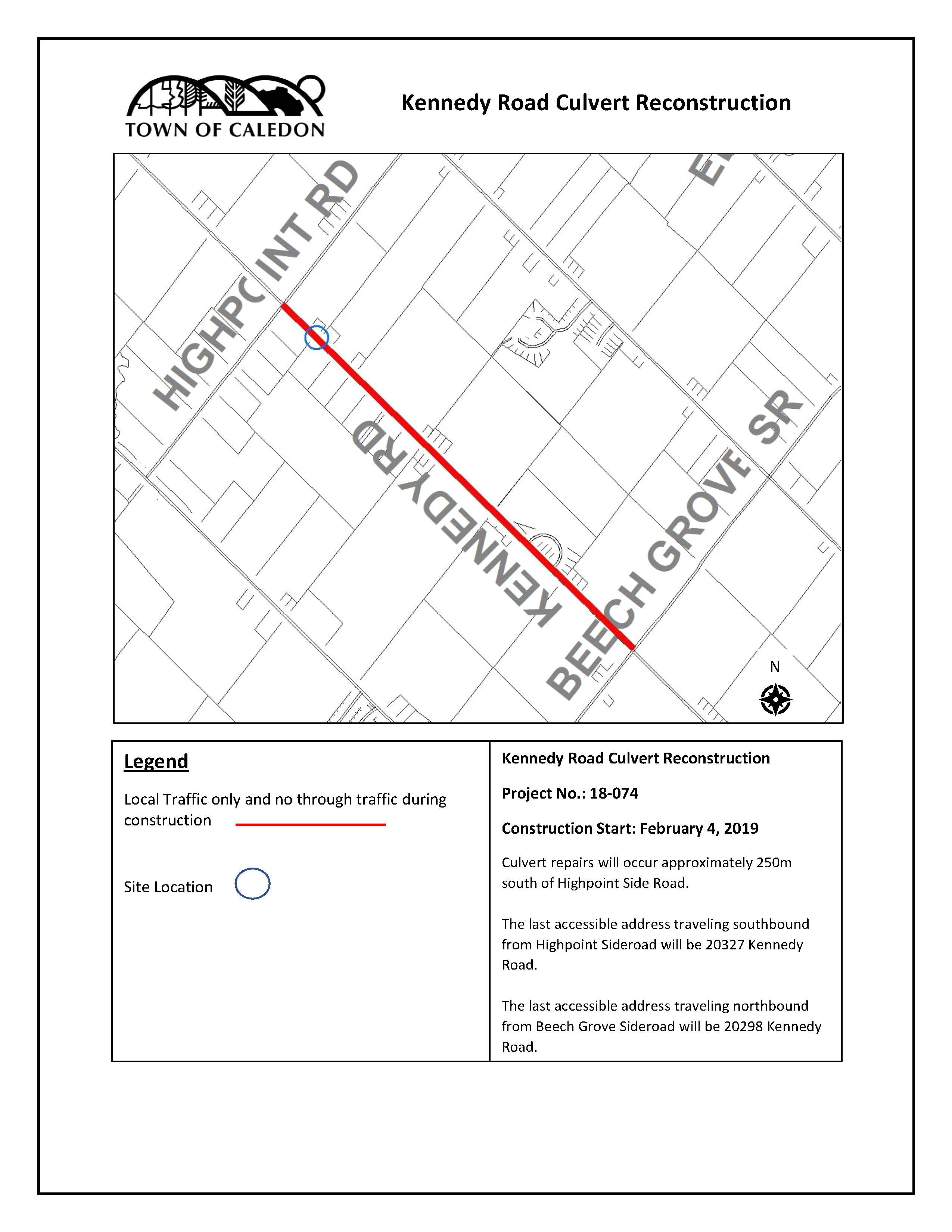 Kennedy Road_Location Map