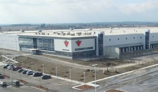 Inside the new Canadian Tire distribution centre  Town of Caledon