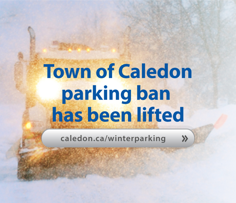 Winter Parking Ban Lifted