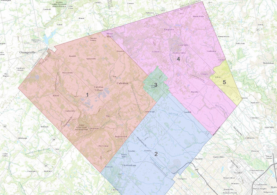 Maps Town of Caledon