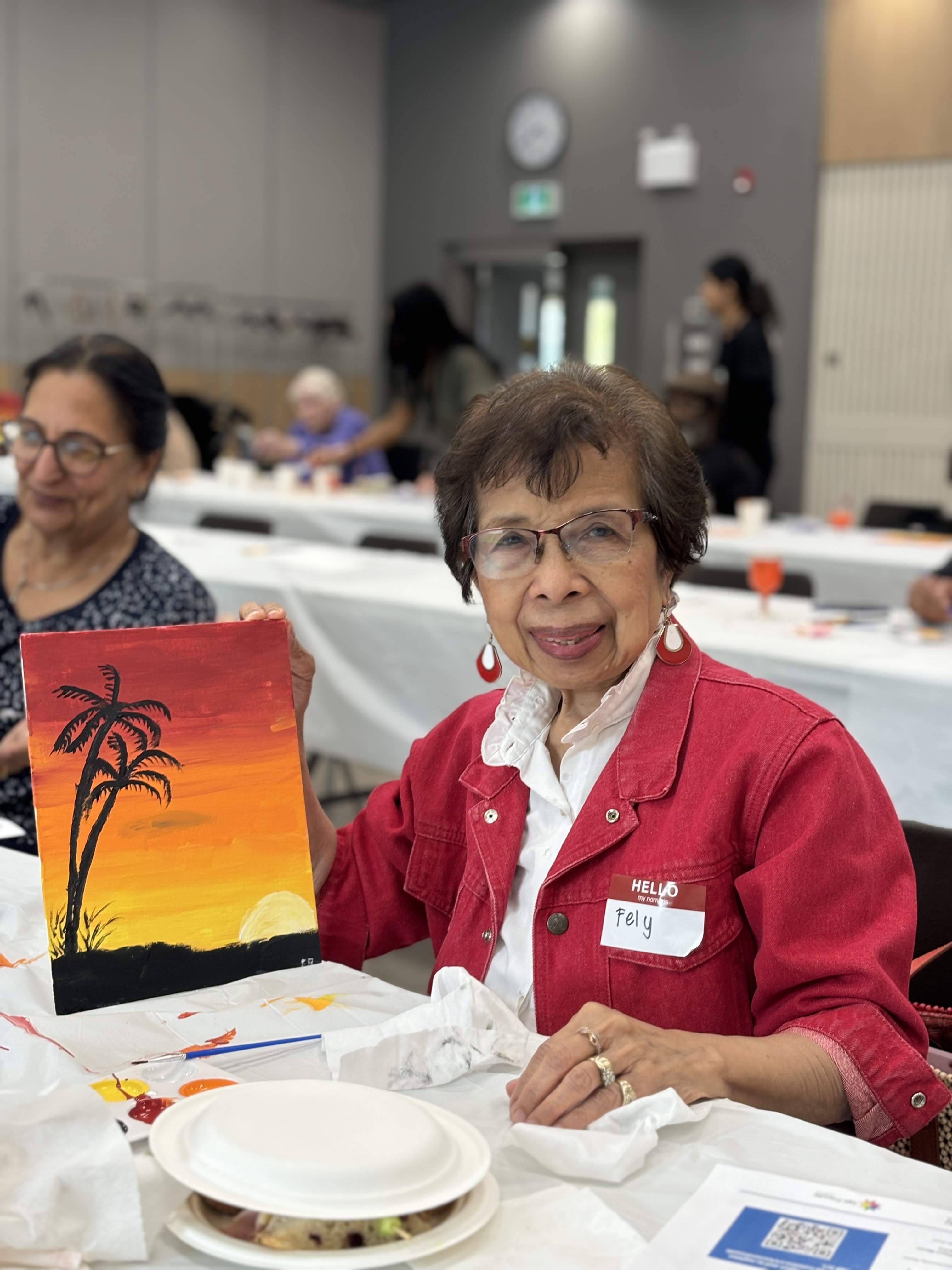 Paint and Sip with Caring Touch Home Health Care