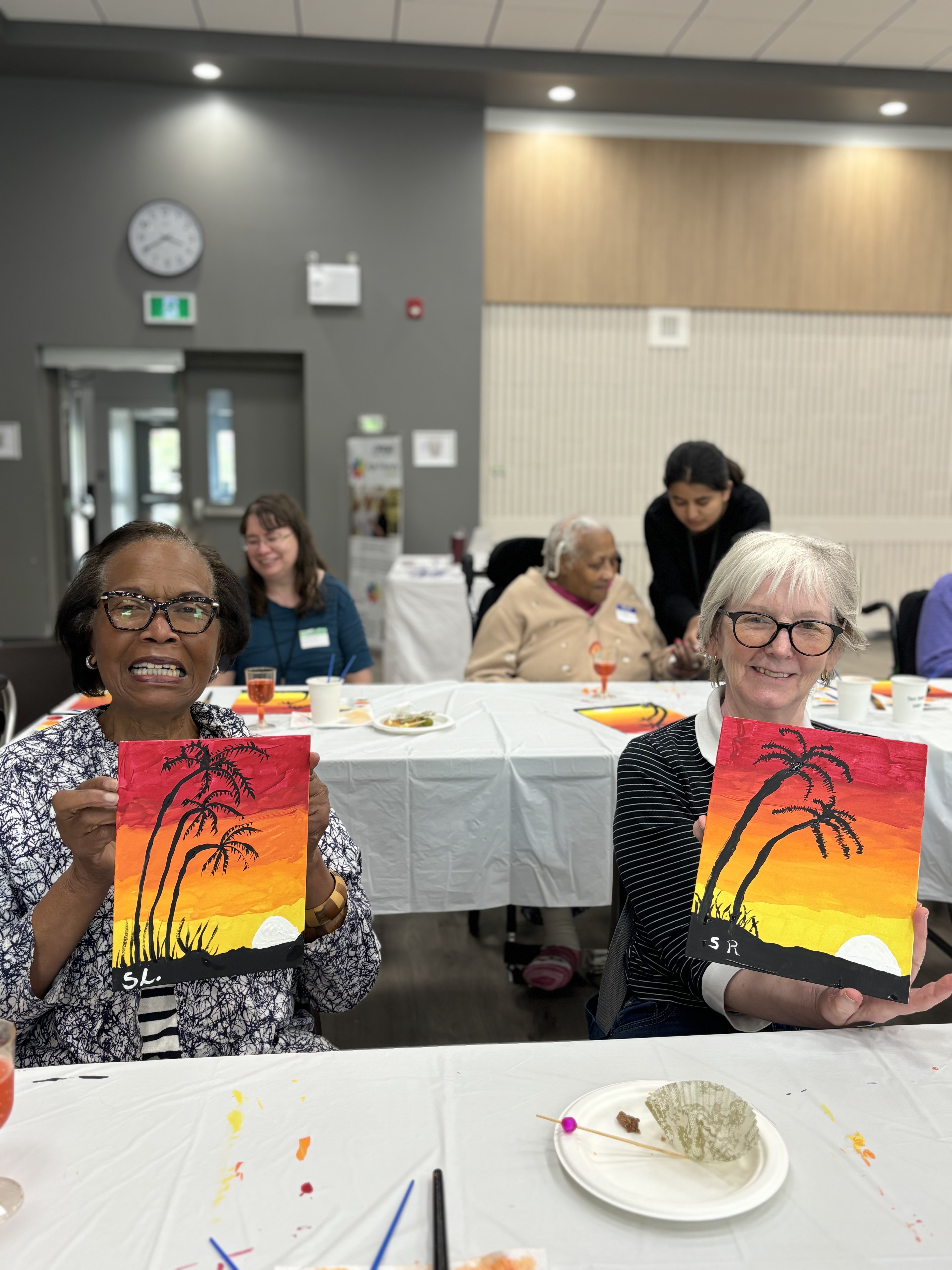 Paint and Sip with Caring Touch Home Health Care