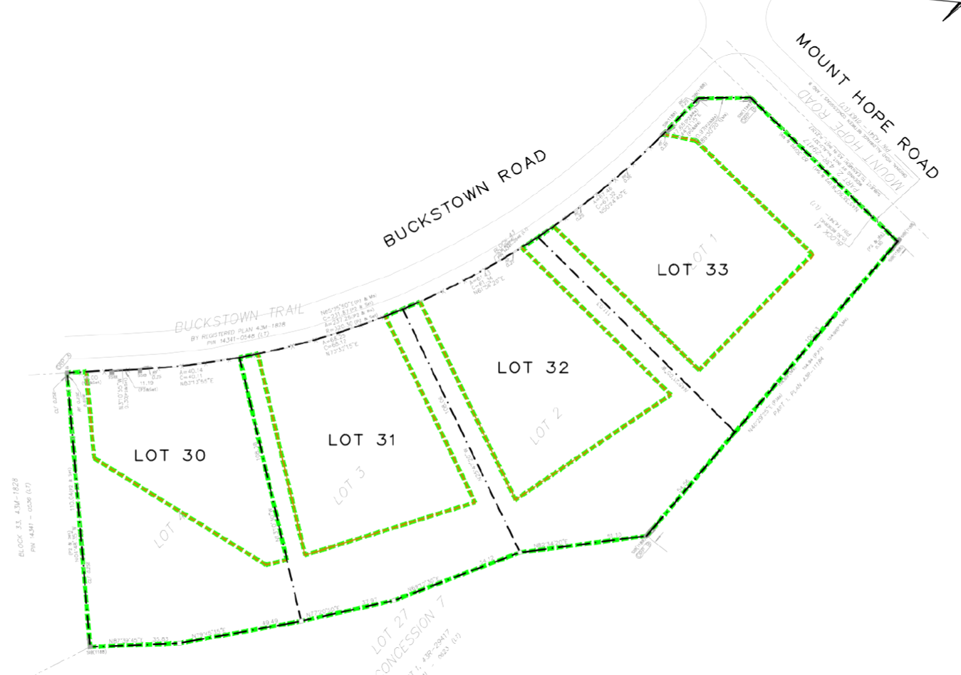 Site Plan for 0 Mount Hope Road