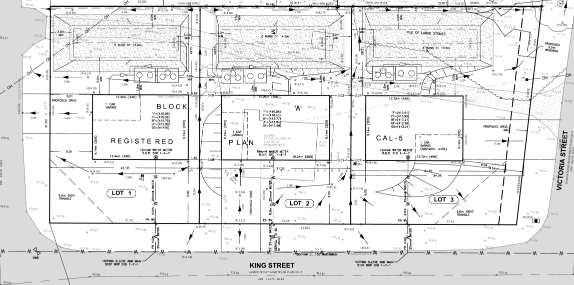 Site Plan for 1 Victoria Street