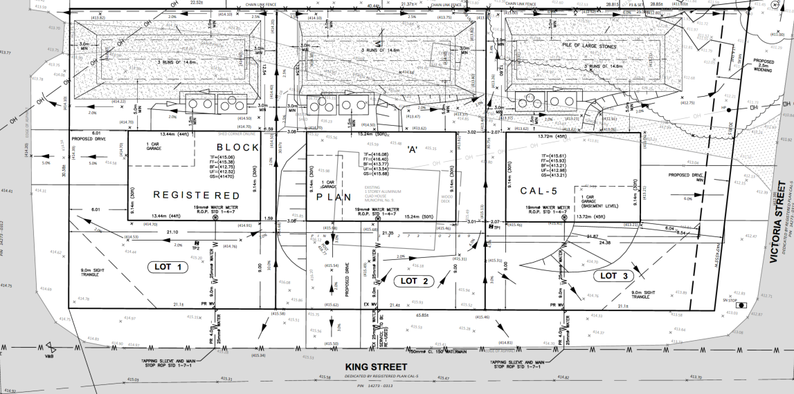 Site Plan for Subject Property