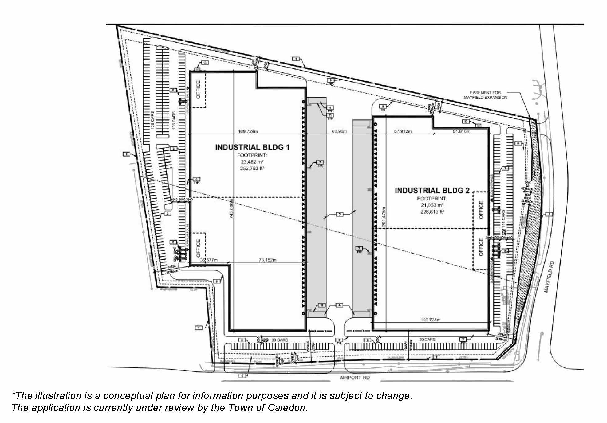 Site Plan for Subject Property