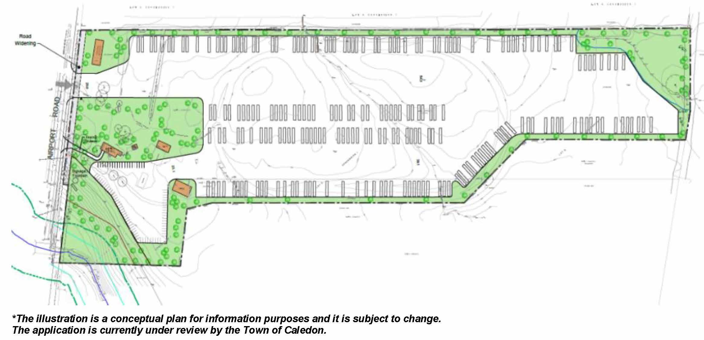 Site Plan for Application