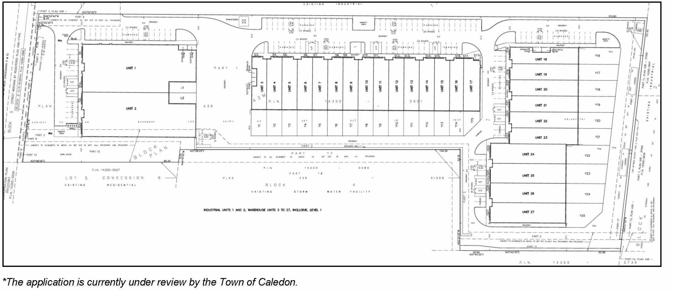 Site Plan of Subject Property