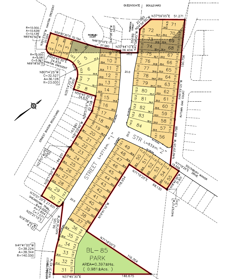 Site Plan for Subject Property