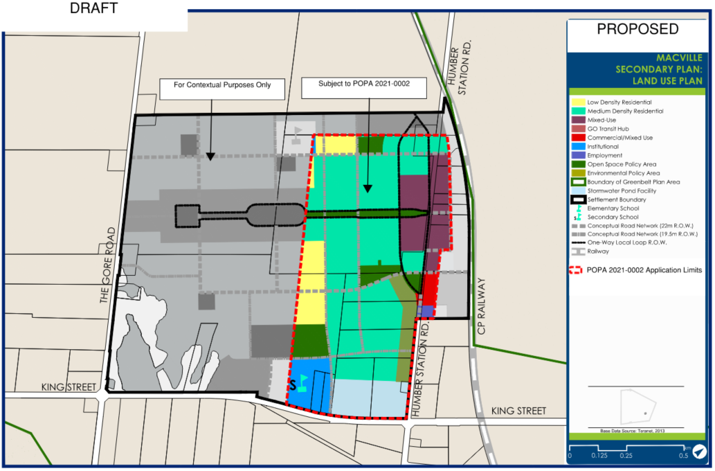 Site Plan for Application