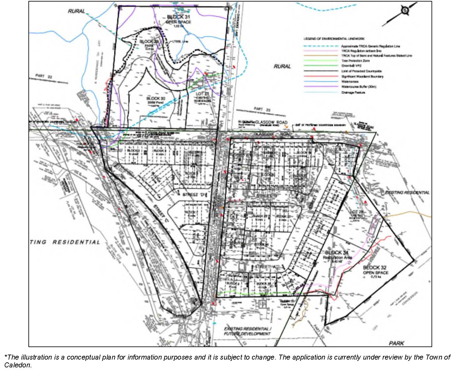 Site Plan of the Subject Property